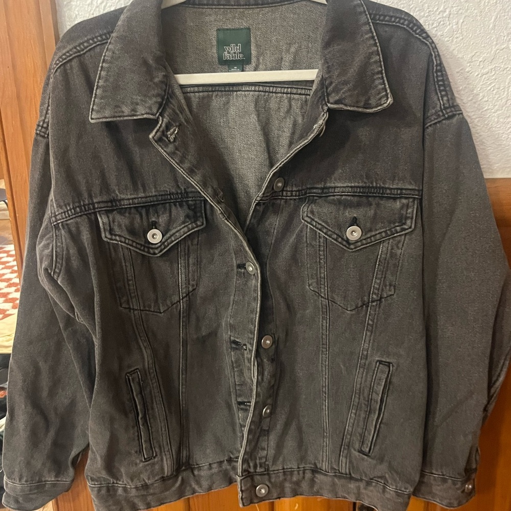 Wild Fable Black Denim Jacket